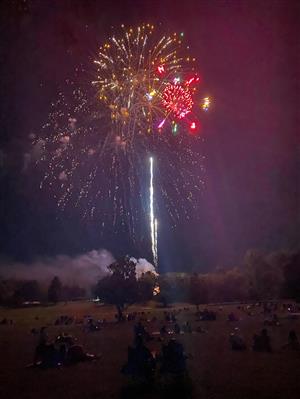 2022 Fireworks at Community Park