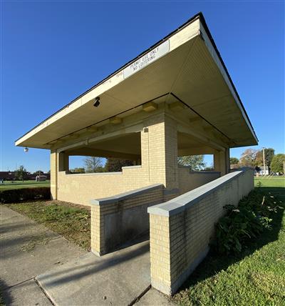 Central Park Bandstand ramp